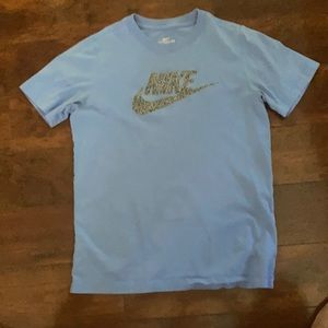 Blue Nike T shirt